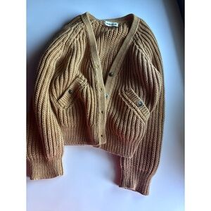 VGUC Misha & Puff Fisherman Knit Cardigan